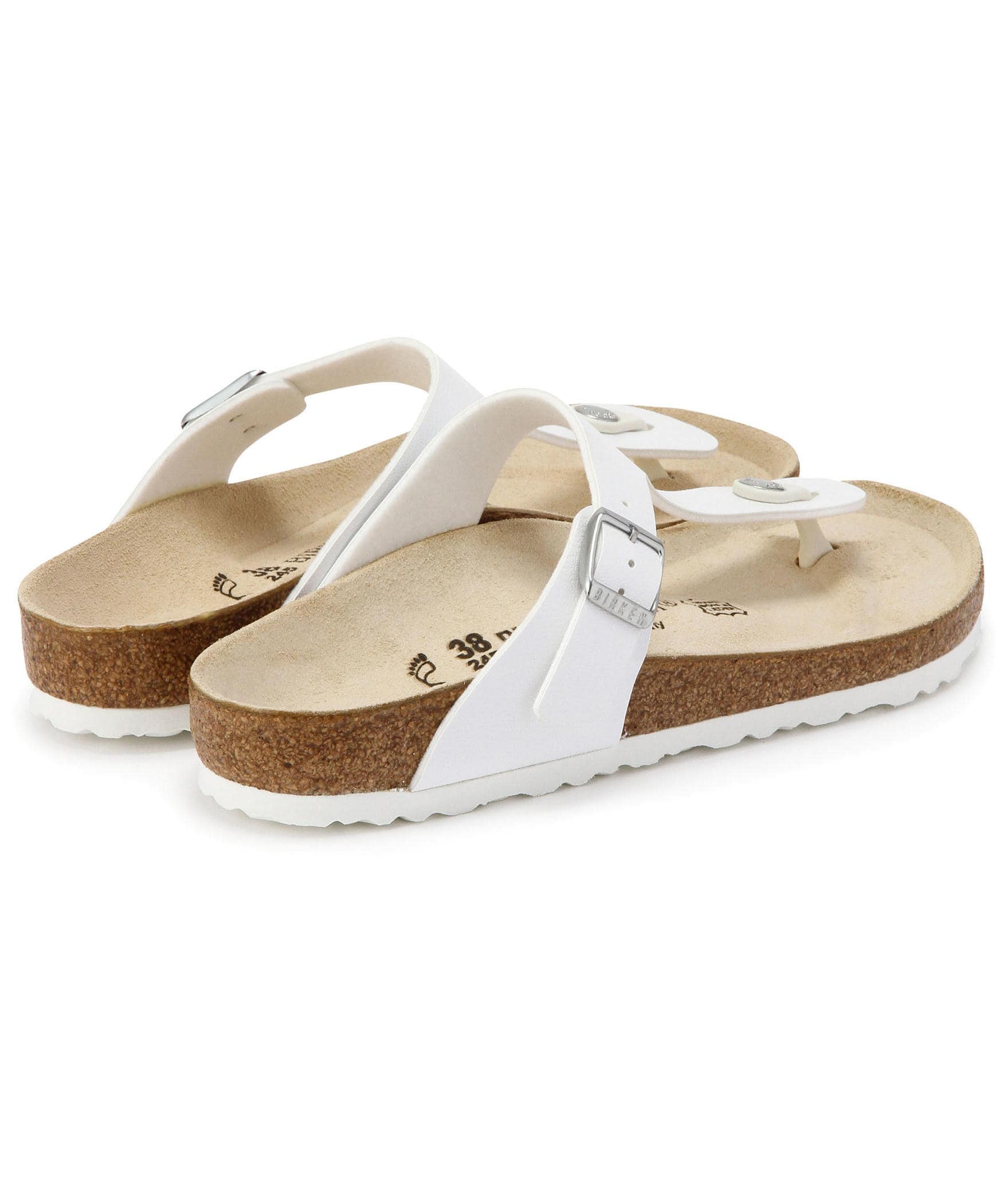 【OUTLET】【ビルケンシュトック】ギゼ/ホワイト ビルコフロー/サンダル メンズ レディース/GIZEH詳細画像4