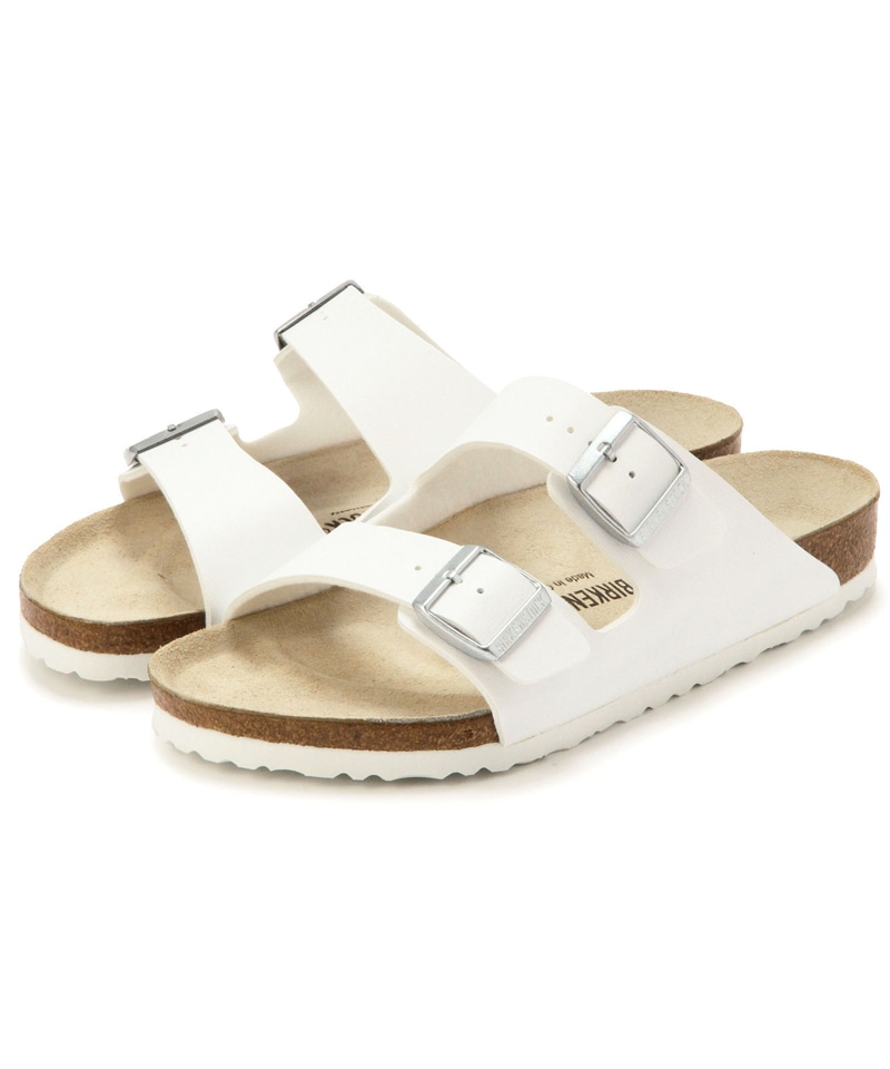 【OUTLET】【ビルケンシュトック】アリゾナ/ホワイト ビルコフロー/サンダル メンズ レディース