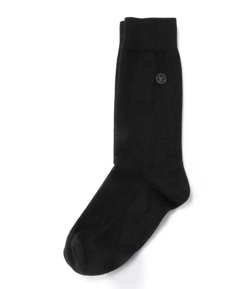 【OUTLET】【ビルケンシュトック】コットンソール/ブラック コットン/ソックス メンズ レディース詳細画像1