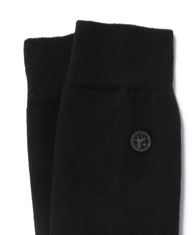 【OUTLET】【ビルケンシュトック】コットンソール/ブラック コットン/ソックス メンズ レディース詳細画像2