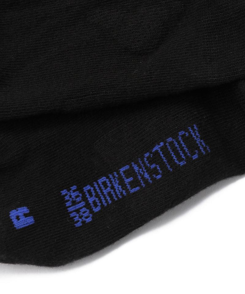 【OUTLET】【ビルケンシュトック】コットンソール/ブラック コットン/ソックス メンズ レディース詳細画像3