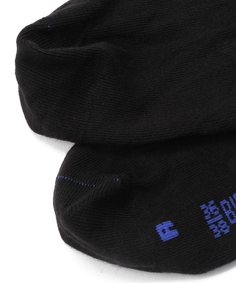 【OUTLET】【ビルケンシュトック】コットンソール/ブラック コットン/ソックス メンズ レディース詳細画像4