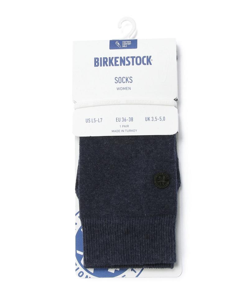 【OUTLET】【ビルケンシュトック】コットンソール/ジーンズメランジェ コットン/ソックス メンズ レディース