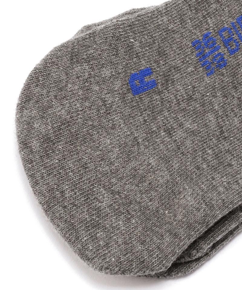 【OUTLET】【ビルケンシュトック】コットンソールスニーカー 2パック/グレー/ソックス メンズ レディース詳細画像2