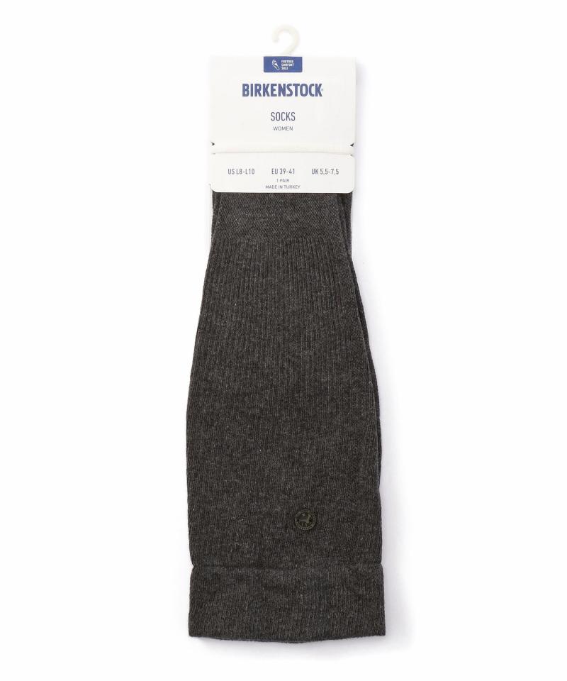 【OUTLET】【ビルケンシュトック】サポートソール/アンスラジット コットン/ソックス メンズ レディース