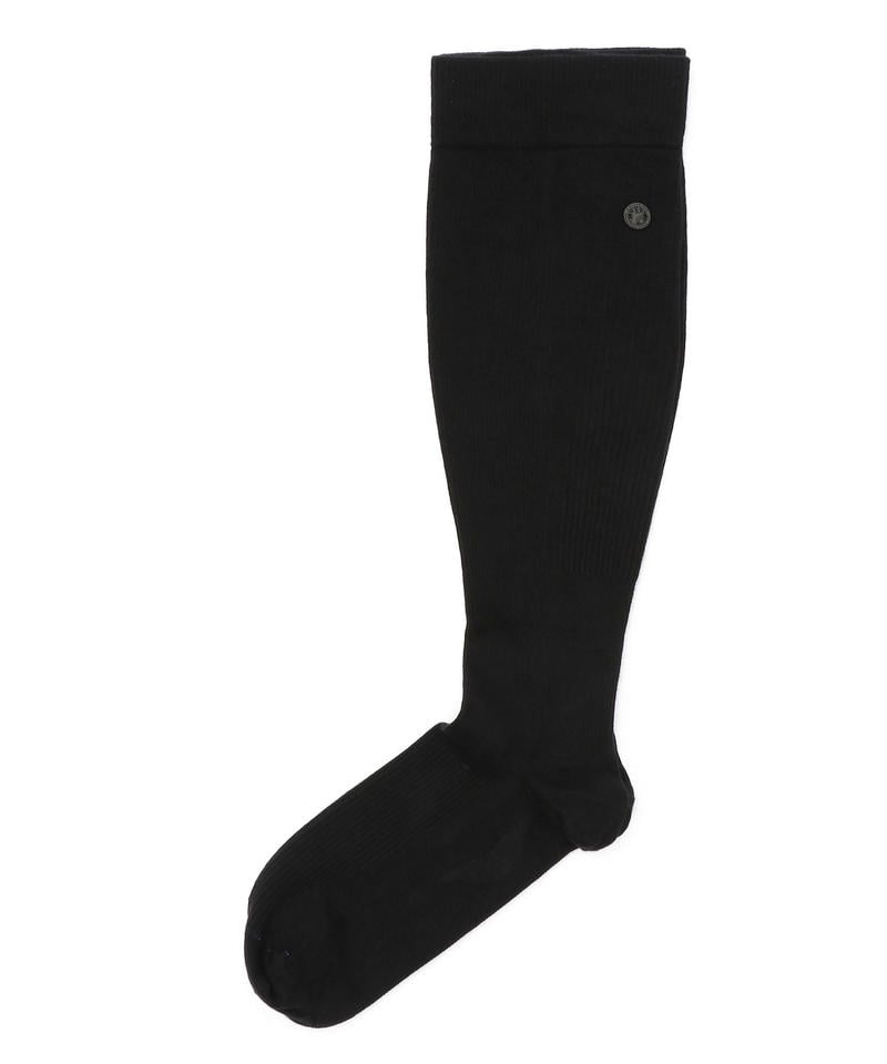 【OUTLET】【ビルケンシュトック】サポートソール/ブラック コットン/ソックス メンズ レディース詳細画像1