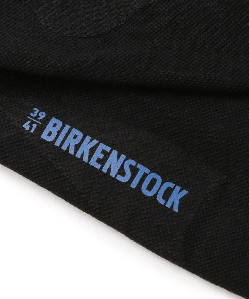 【OUTLET】【ビルケンシュトック】サポートソール/ブラック コットン/ソックス メンズ レディース詳細画像3
