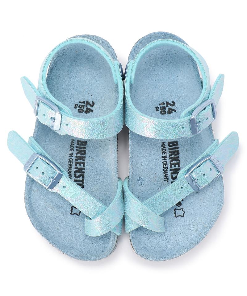 【OUTLET】【ビルケンシュトック】タオルミナ/リフレクションズブルー ビルコフロー/サンダル キッズ詳細画像1