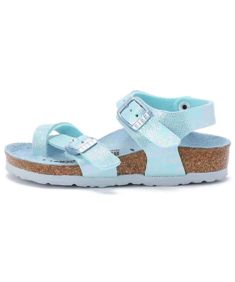 【OUTLET】【ビルケンシュトック】タオルミナ/リフレクションズブルー ビルコフロー/サンダル キッズ詳細画像2