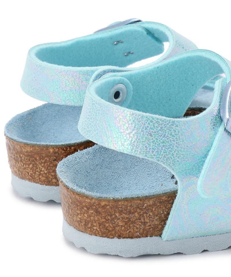 【OUTLET】【ビルケンシュトック】タオルミナ/リフレクションズブルー ビルコフロー/サンダル キッズ詳細画像6