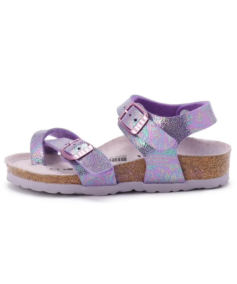 【OUTLET】【ビルケンシュトック】タオルミナ/リフレクションズライラック ビルコフロー/サンダル キッズ詳細画像2