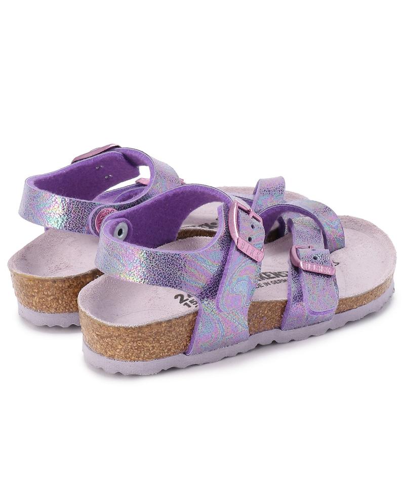 【OUTLET】【ビルケンシュトック】タオルミナ/リフレクションズライラック ビルコフロー/サンダル キッズ詳細画像4