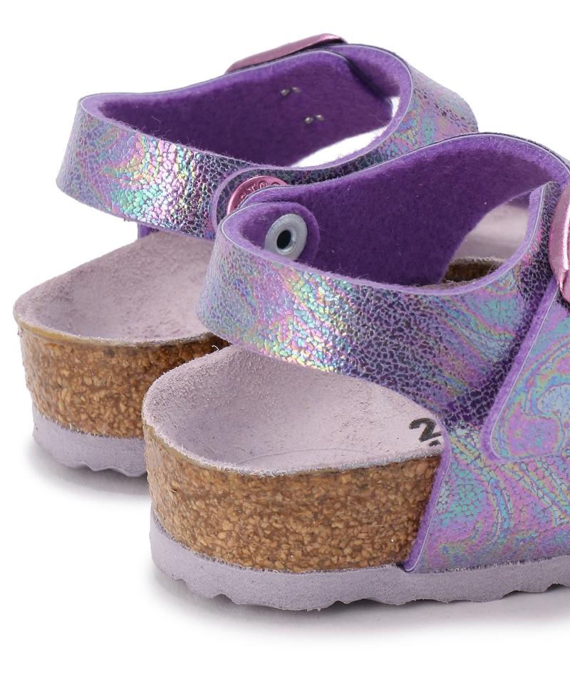【OUTLET】【ビルケンシュトック】タオルミナ/リフレクションズライラック ビルコフロー/サンダル キッズ詳細画像6