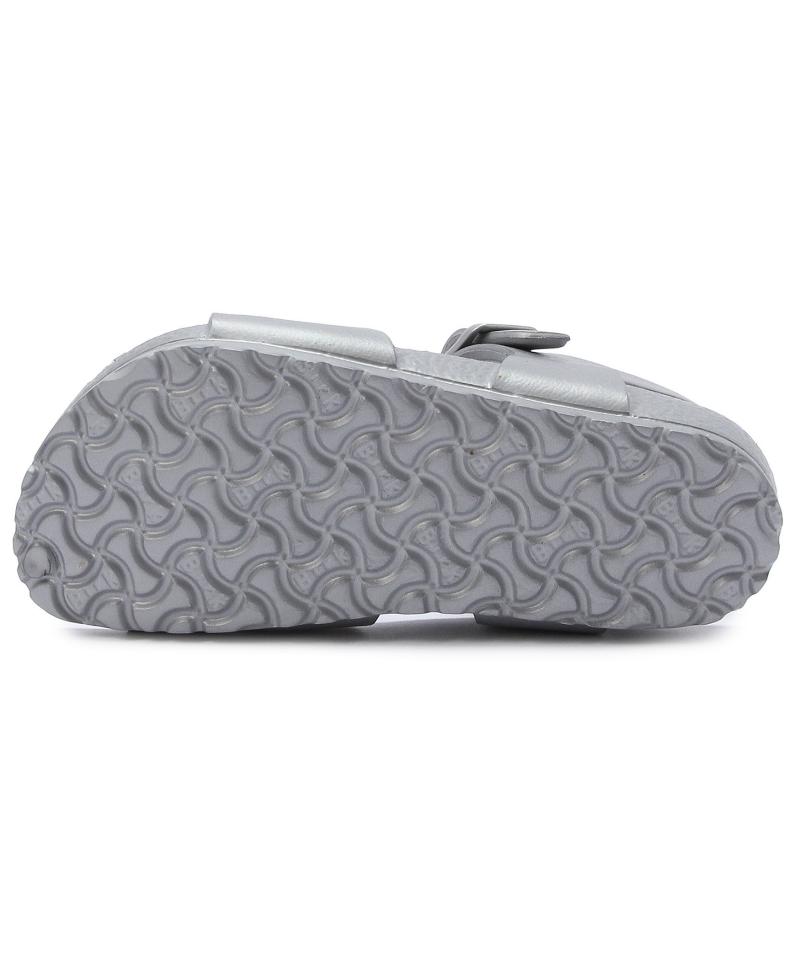 【OUTLET】【ビルケンシュトック】リオ イーブイエー/メタリックシルバー EVA/サンダル キッズ詳細画像3