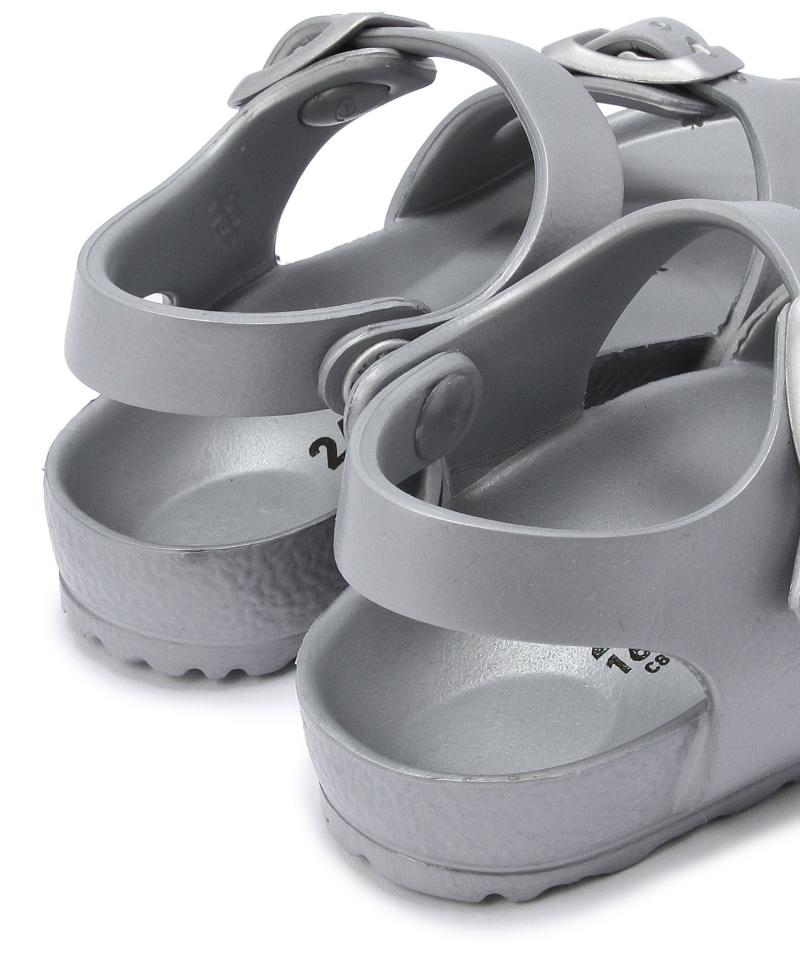 【OUTLET】【ビルケンシュトック】リオ イーブイエー/メタリックシルバー EVA/サンダル キッズ詳細画像6