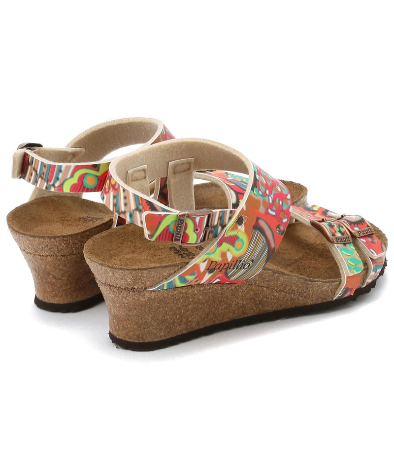 【OUTLET】【パピリオ】エレン/アフリカンワックスラスベリー ビルコフロー/サンダル レディース詳細画像4