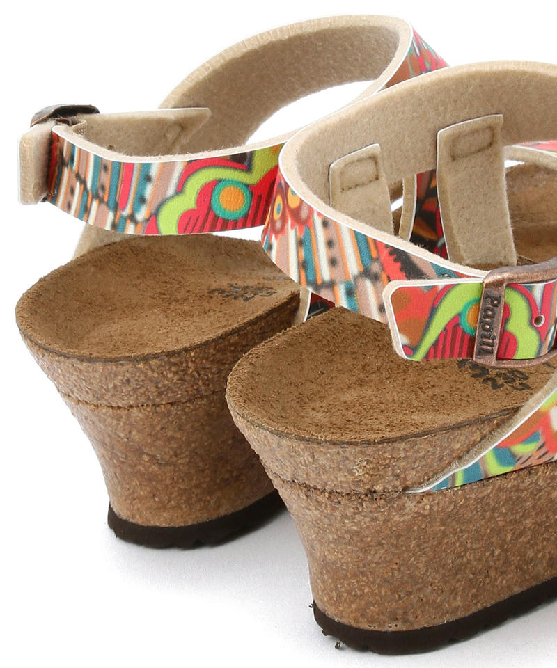 【OUTLET】【パピリオ】エレン/アフリカンワックスラスベリー ビルコフロー/サンダル レディース詳細画像6