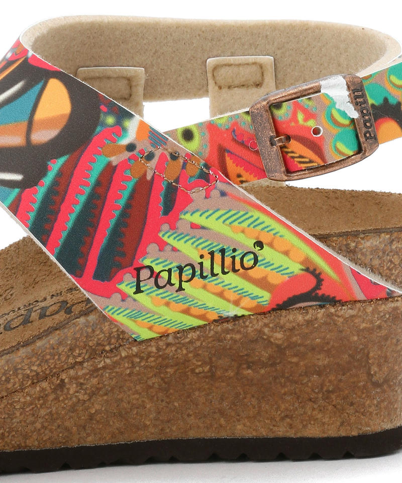 【OUTLET】【パピリオ】エレン/アフリカンワックスラスベリー ビルコフロー/サンダル レディース詳細画像7