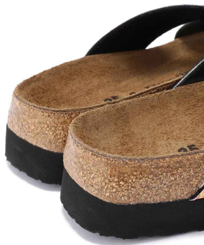 【OUTLET】【パピリオ】デイトナ プラットフォーム/レオパードコーラル ビルコフロー/サンダル レディース詳細画像6