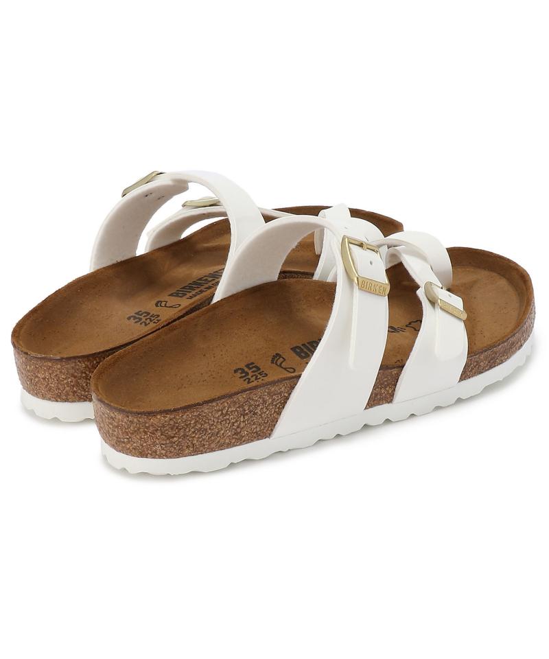 【OUTLET】【ビルケンシュトック】マヤリ/パテントホワイト ビルコフロー/サンダル レディース/MAYARI詳細画像4