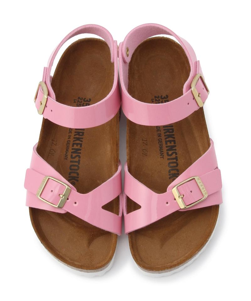 【OUTLET】【ビルケンシュトック】リオ/パテントカシミアローズ ビルコフロー/サンダル レディース詳細画像1