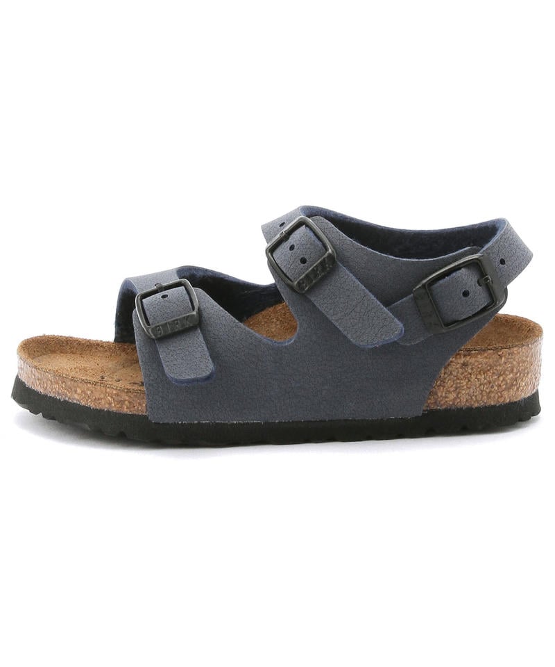 【OUTLET】【ビルケンシュトック】ローマ/ネイビー ビルコフロー ヌバック/サンダル キッズ/ROMA詳細画像2