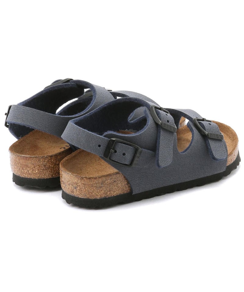 【OUTLET】【ビルケンシュトック】ローマ/ネイビー ビルコフロー ヌバック/サンダル キッズ/ROMA詳細画像4