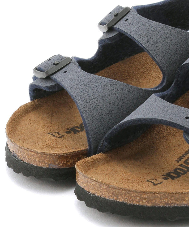 【OUTLET】【ビルケンシュトック】ローマ/ネイビー ビルコフロー ヌバック/サンダル キッズ/ROMA詳細画像5