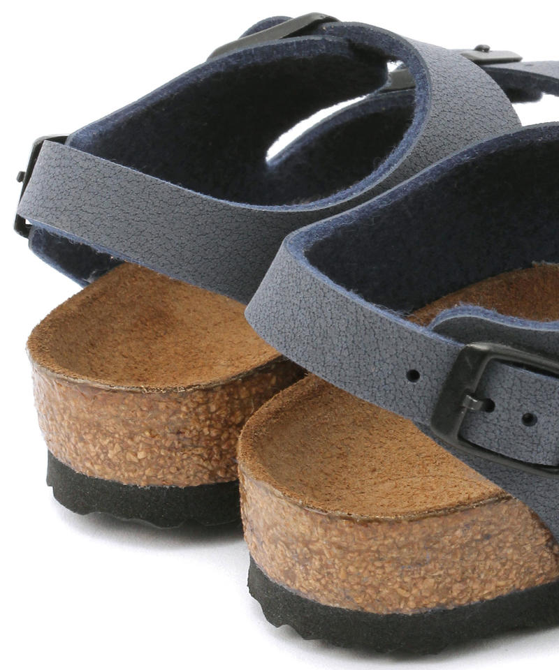 【OUTLET】【ビルケンシュトック】ローマ/ネイビー ビルコフロー ヌバック/サンダル キッズ/ROMA詳細画像6