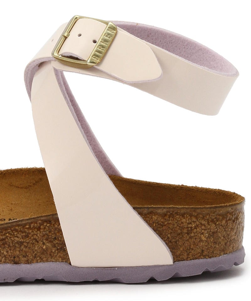 【OUTLET】【ビルケンシュトック】ヤラ/2トーンパテント クリームピンク ビルコフロー/サンダル レディース詳細画像7