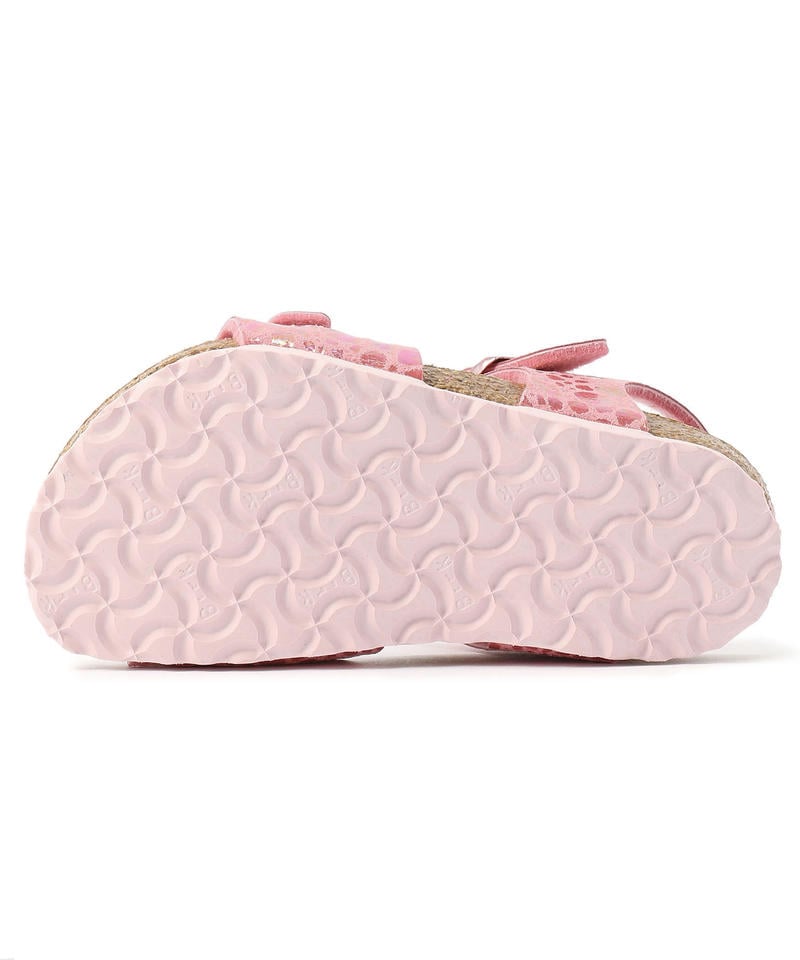 【OUTLET】リオ/メタリックストーンズ ピンク ビルコフロー/サンダル キッズ詳細画像3