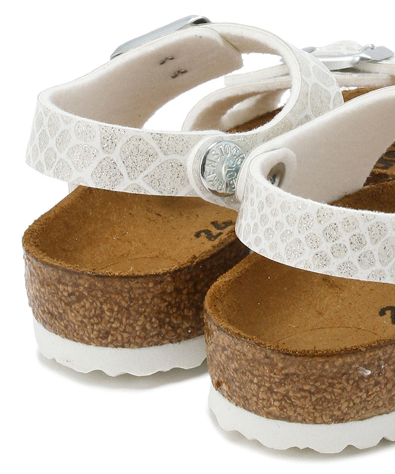 【OUTLET】【ビルケンシュトック】リオ/マジックスネークホワイト ビルコフロー/サンダル キッズ詳細画像6
