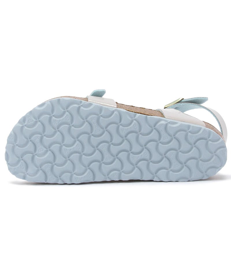 【OUTLET】【ビルケンシュトック】ヤラ/2トーンパテント ライトグレー ビルコフロー/サンダル レディース詳細画像3