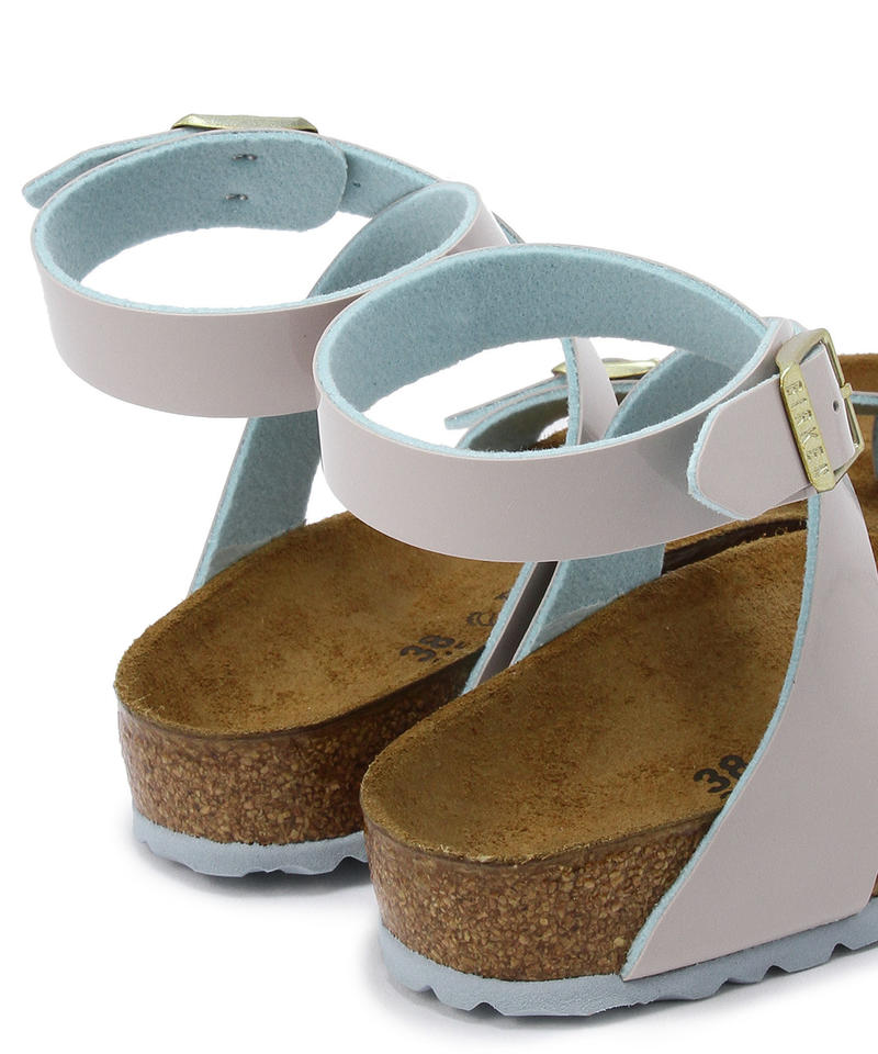 【OUTLET】【ビルケンシュトック】ヤラ/2トーンパテント ライトグレー ビルコフロー/サンダル レディース詳細画像6