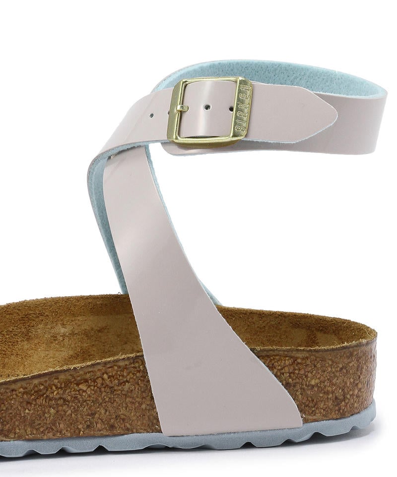 【OUTLET】【ビルケンシュトック】ヤラ/2トーンパテント ライトグレー ビルコフロー/サンダル レディース詳細画像7