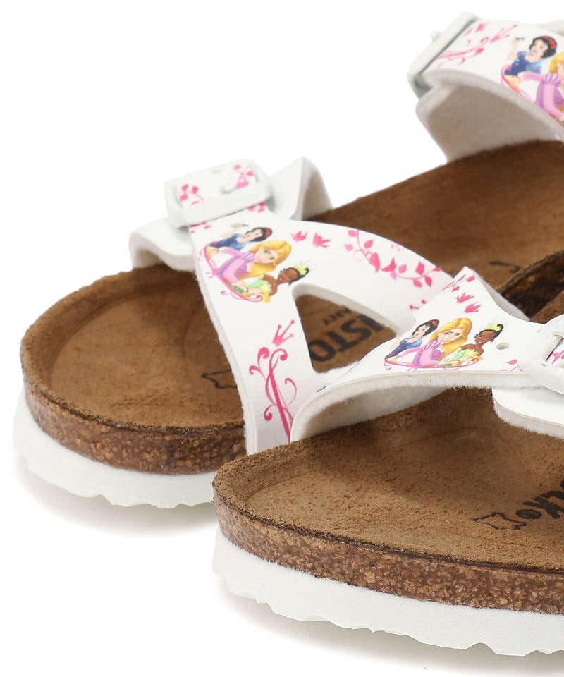【OUTLET】【ビルケンシュトック】リオ ディズニープリンセス/ホワイト ビルコフロー/サンダル キッズ詳細画像5