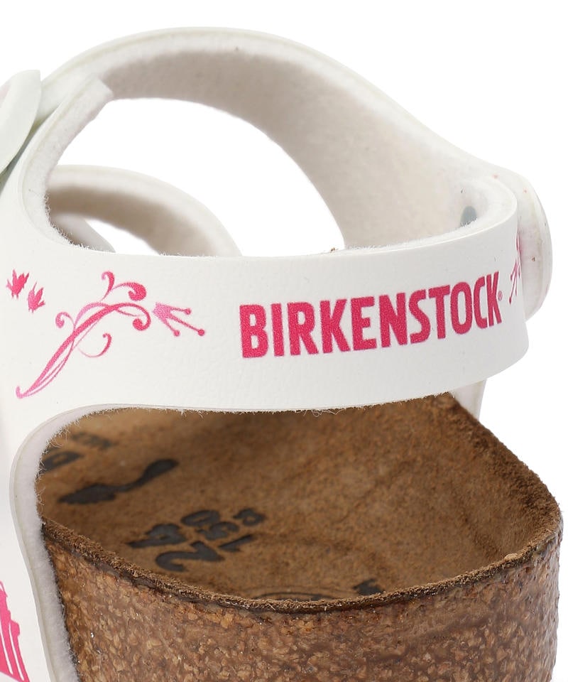 【OUTLET】【ビルケンシュトック】リオ ディズニープリンセス/ホワイト ビルコフロー/サンダル キッズ詳細画像7