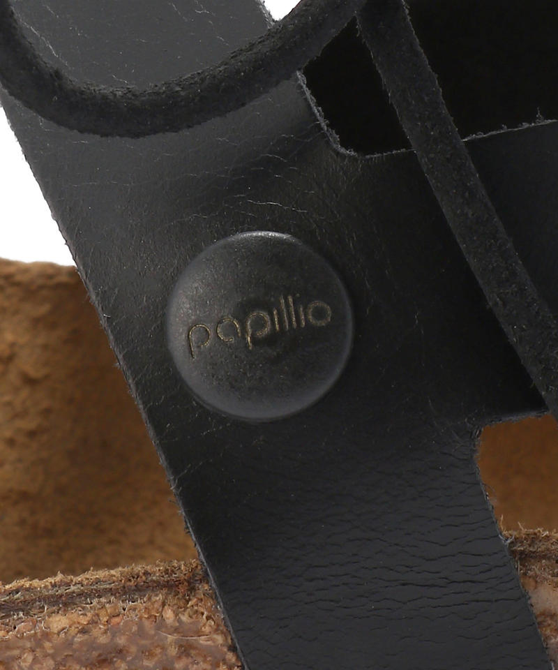 【OUTLET】【パピリオ】クレオ/ ナチュラルレザー ブラック ナチュラルレザー/サンダル レディース詳細画像7