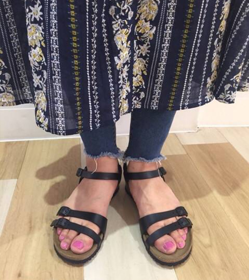 【OUTLET】【パピリオ】ラナ/コニャック ナチュラルレザー/サンダル レディース/LANA詳細画像10