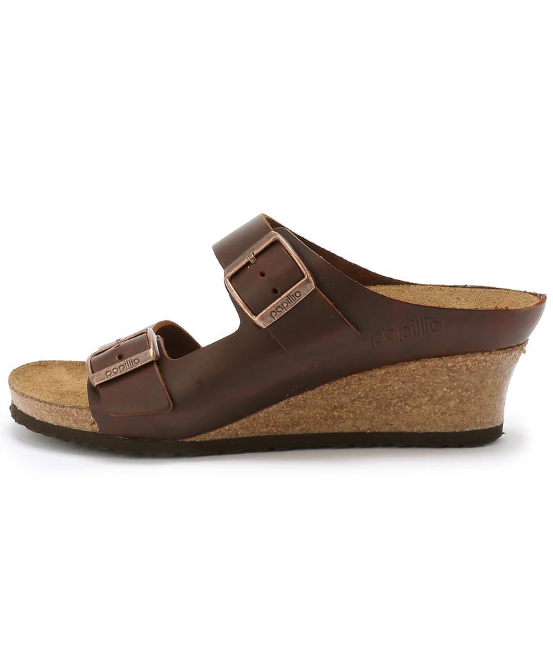 【OUTLET】【パピリオ】エミナ/コニャック ナチュラルレザー/サンダル レディース/EMINA詳細画像2