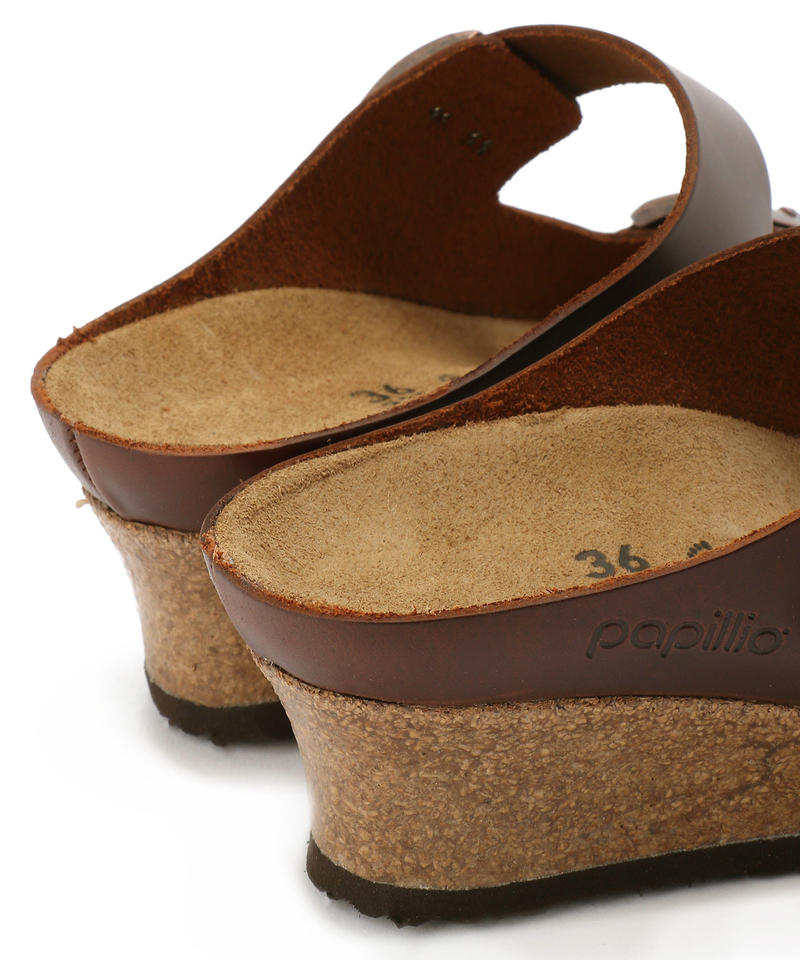 【OUTLET】【パピリオ】エミナ/コニャック ナチュラルレザー/サンダル レディース/EMINA詳細画像6