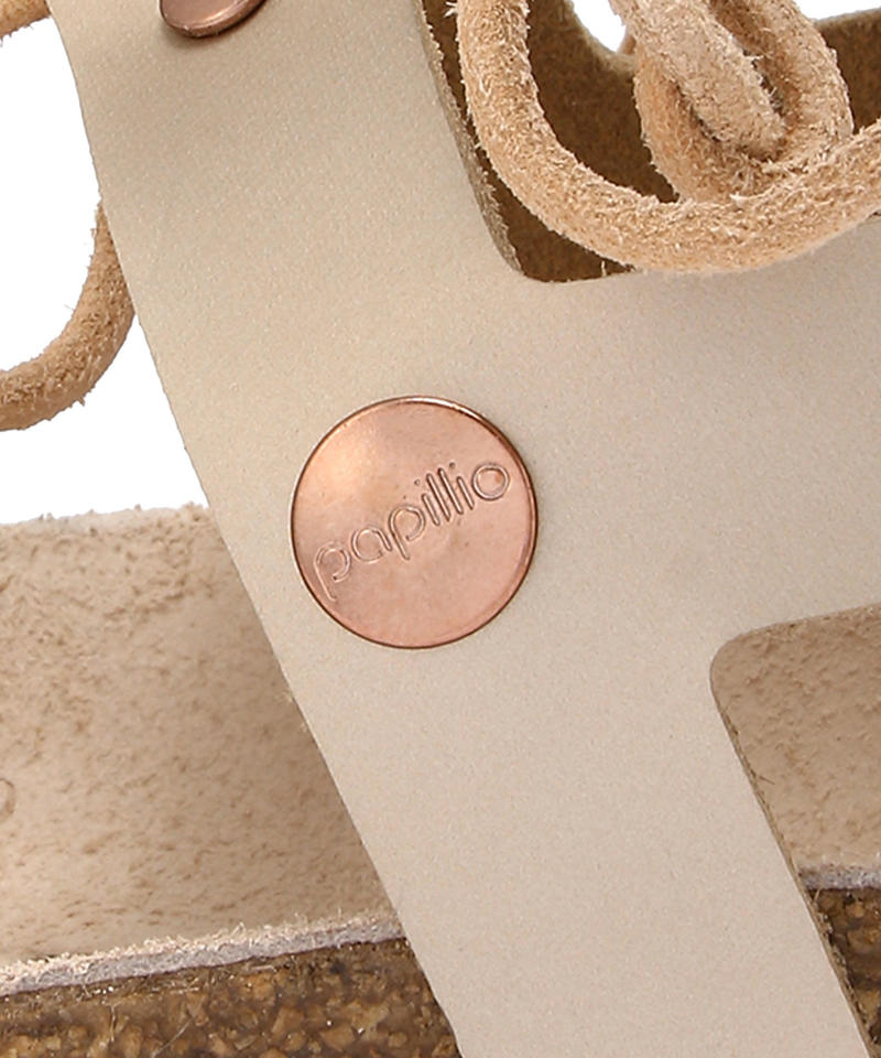 【OUTLET】【パピリオ】クレオ/フロステッド メタリックローズ ナチュラルレザー/サンダル レディース詳細画像7