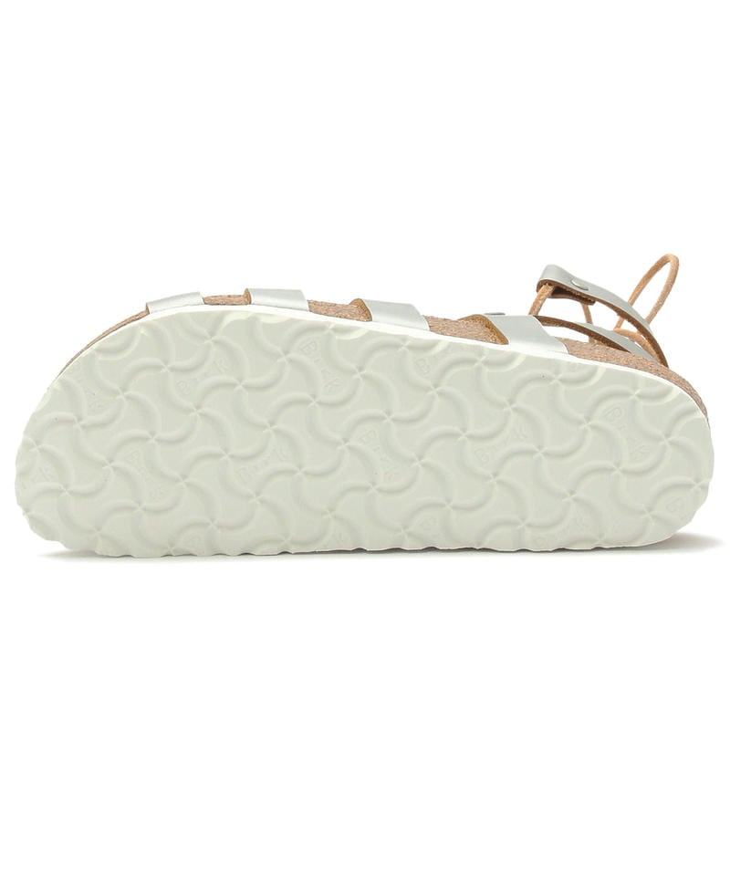 【OUTLET】【パピリオ】クレオ/フロステッド メタリックシルバー ナチュラルレザー/サンダル レディース詳細画像3