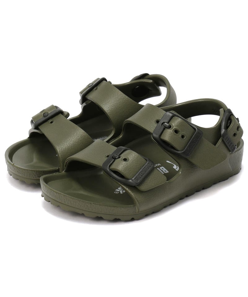 【OUTLET】【ビルケンシュトック】ミラノ イーブイエー/カーキ EVA/サンダル キッズ/MILANO