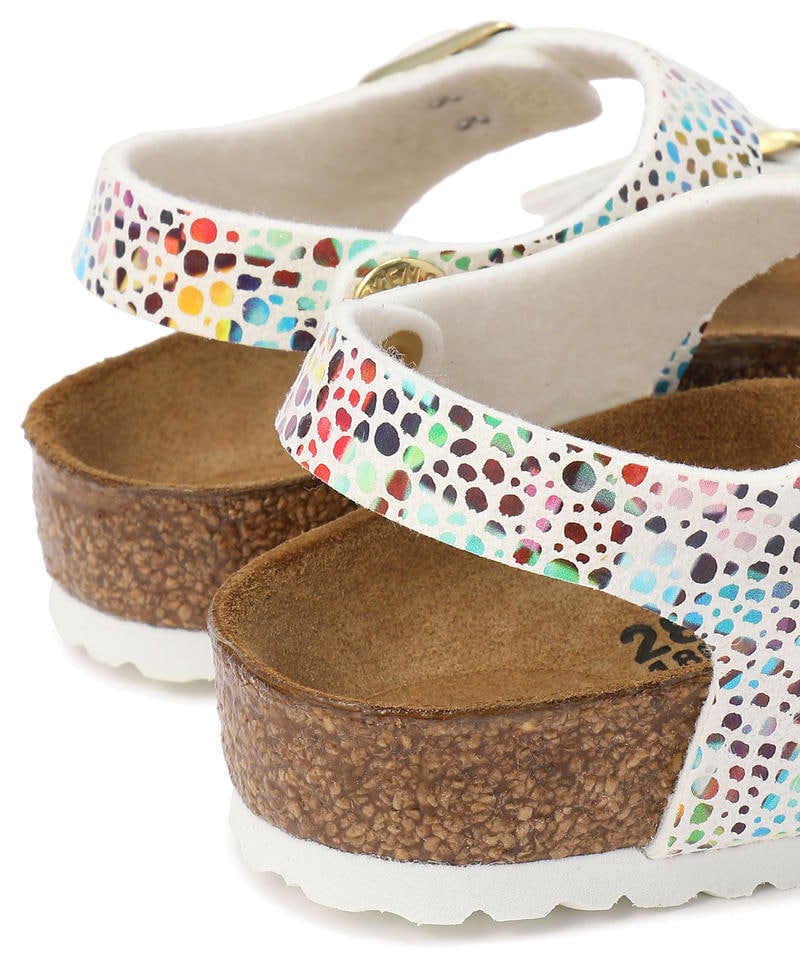 【OUTLET】【ビルケンシュトック】タオルミナ/オリエンタルモザイク ホワイト マイクロファイバー/サンダル キッズ詳細画像6