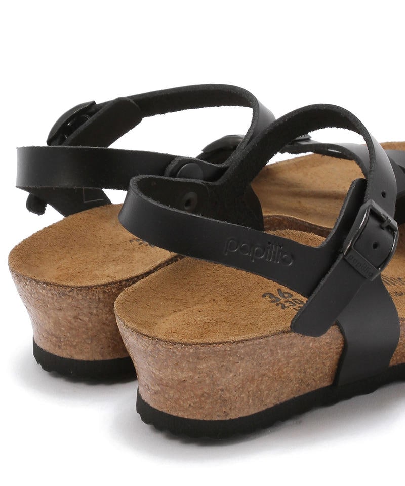 【OUTLET】【パピリオ】ラナ/ブラック ナチュラルレザー/サンダル レディース/LANA詳細画像6