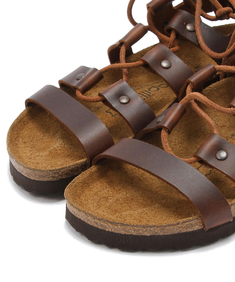 【OUTLET】【パピリオ】クレオ/コニャック ナチュラルレザー/サンダル レディース/CLEO詳細画像5