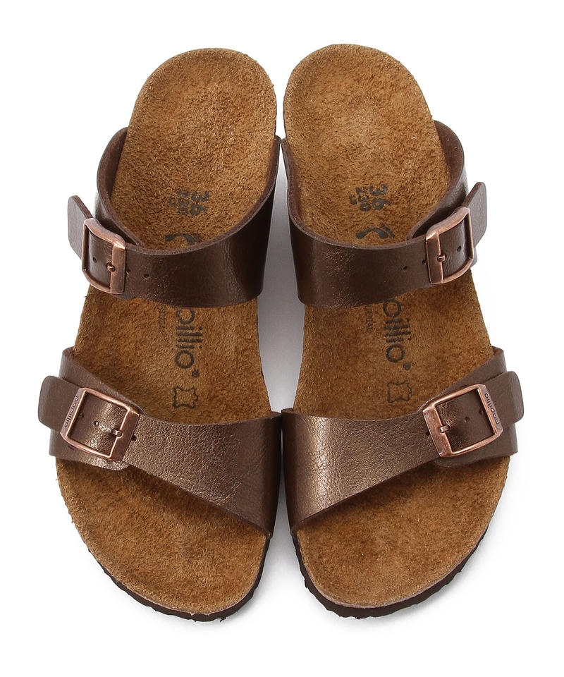 【OUTLET】【パピリオ】ドロシー/グレイスフルトフィー ビルコフロー/サンダル レディース詳細画像1