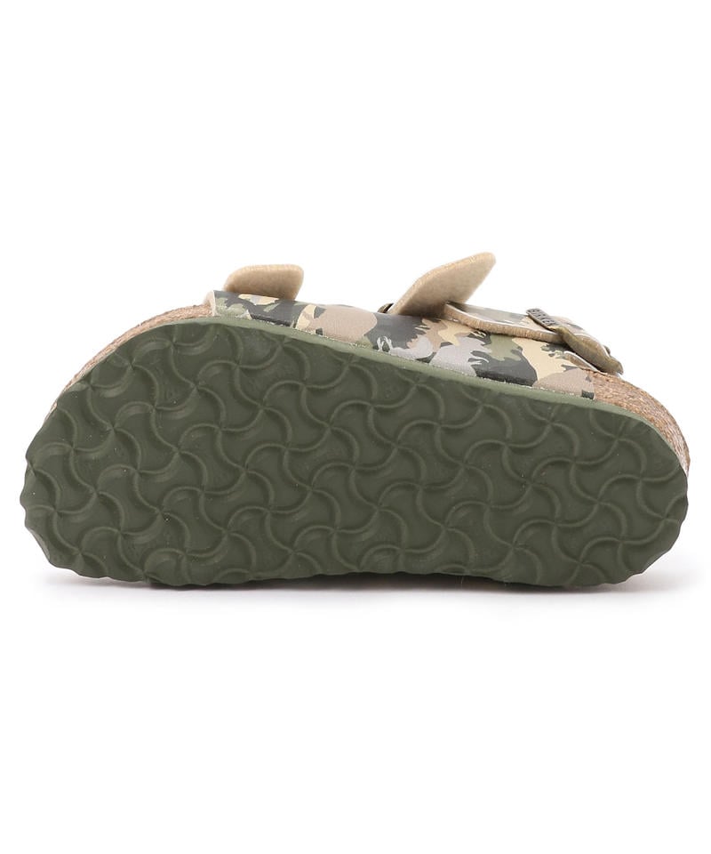 【OUTLET】【ビルケンシュトック】ミラノ/ディノカモカーキ ビルコフロー/サンダル キッズ詳細画像3