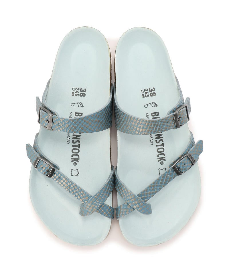 【OUTLET】【ビルケンシュトック】マヤリ/マーメードアクア ナチュラルレザー/サンダル レディース詳細画像1